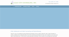 Desktop Screenshot of lilaccitycounseling.com